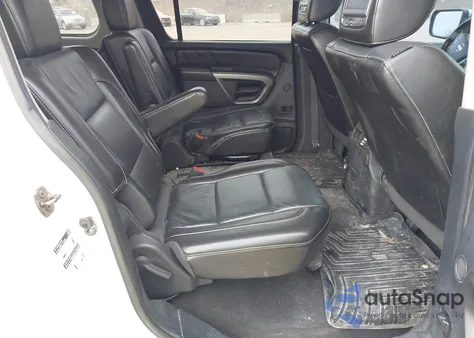 2015 Nissan Armada Platinum from USA, damaged, VIN 5N1BA0NE8FN616322